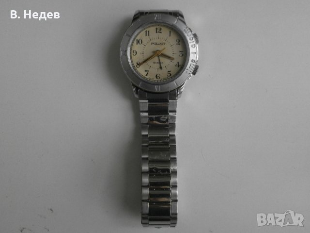 POLJOT alarm, 18 jewels, made in USSR, каса - 36,5мм, снимка 12 - Мъжки - 27639702