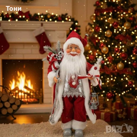 Коледна фигура Дядо Коледа – създай празнично настроение у дома!, снимка 5 - Декорация за дома - 52451061