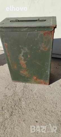 Метална кутия от боеприпаси, снимка 4 - Други ценни предмети - 44416713