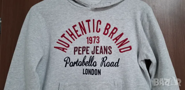 PEPE JEANS Детски ватиран суичер 12-14 г, снимка 3 - Детски анцузи и суичери - 47644349