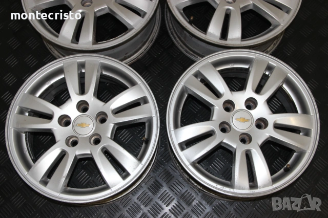 Алуминиеви джанти Chevrolet Aveo T300 (2011-2015г.) 15 цола / 5x105 / 56.6 / 95040750 Шевролет Авео, снимка 3 - Гуми и джанти - 53933375
