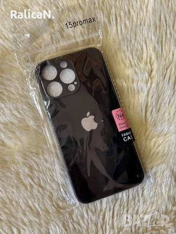 Калъф/кейс за iPhone 15 pro max стъклен