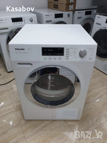 9кг Пара Miele Сушилня с термопомпа Миеле 12м Гаранция, снимка 6 - Сушилни - 52631849