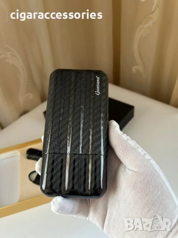 Guevara подаръчен комплект за пури – калъф, запалка и резачка, снимка 4 - Табакери - 53152694