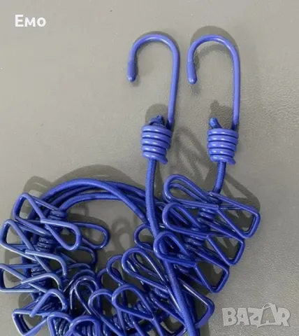 Преносимо въже за простор с щипки за пътуване и къмпингуване, снимка 4 - Къмпинг мебели - 47967328