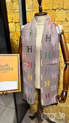 кашмирени шалове hermes , снимка 4 - Шалове - 52043989