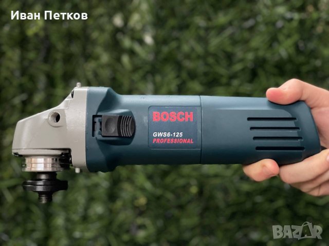 Ъглошлайф BOSCH Бош 125мм 1000W с регулация на оборотите, снимка 1 - Други инструменти - 39950996