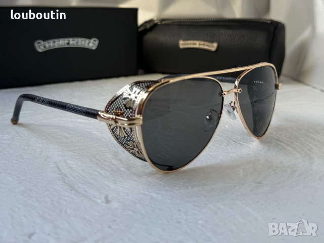 CHROME HEARTS мъжки слънчеви очила унисекс слънчеви очила, снимка 4 - Слънчеви и диоптрични очила - 44687808