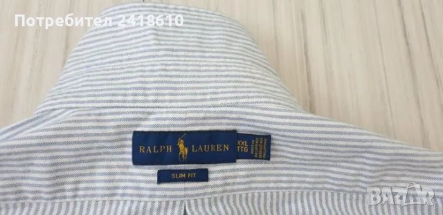 POLO Ralph Lauren Slim Fit Cotton Mens Size 2XL НОВО! ОРИГИНАЛ! Мъжка Риза!, снимка 15 - Ризи - 47709405