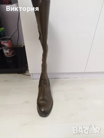 Ботуши-естествена кожа