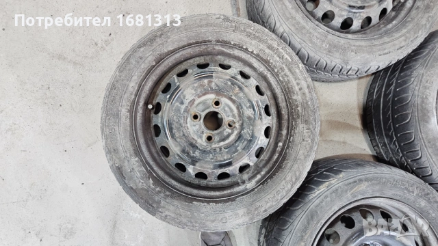 4бр. джанти 4х100, Тойота Ярис, снимка 5 - Гуми и джанти - 54103494