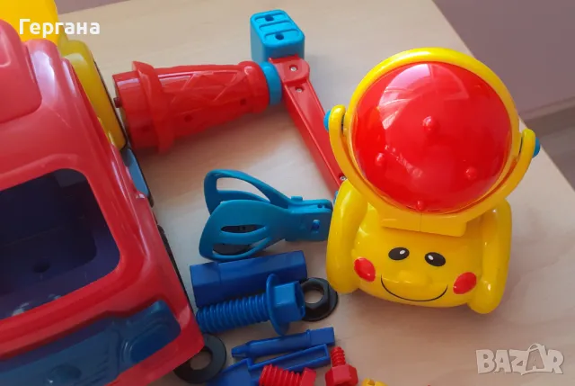 Детско камионче бетоновоз, снимка 3 - Коли, камиони, мотори, писти - 48417921