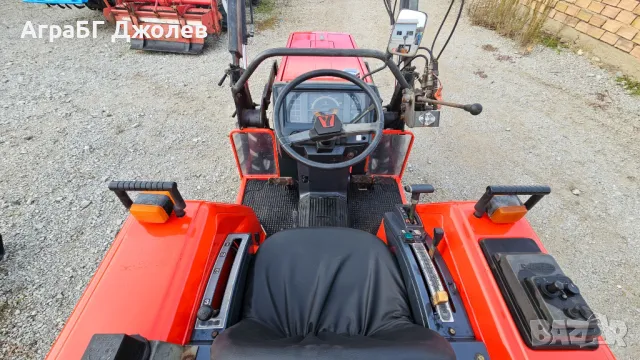 Японски трактор Yanmar FX235D с челен товарач, 23.5 кс, 4x4, АграБГ Джолев , снимка 9 - Селскостопанска техника - 48124577