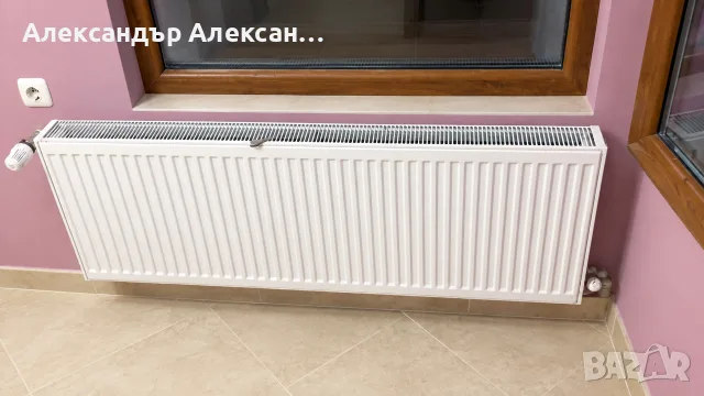 Пелетна камина Белла 13кв +3 броя радиатори 180см, снимка 2 - Отоплителни печки - 56208403