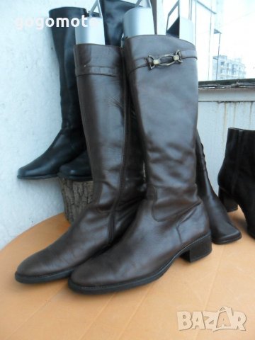ДАМСКИ 39 БОТУШ, 100% ЕСТЕСТВЕНА КОЖА, GOGOMOTO.BAZAR.BG