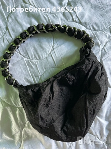 Дамска ежедневна черна чанта 