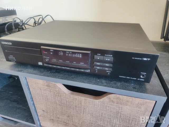 Продавам компакт диск плейър KENWOOD DP-2080, снимка 3 - Ресийвъри, усилватели, смесителни пултове - 50498628