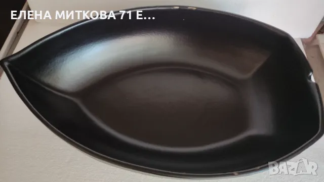 Нов френски голям керамичен съд за печене 7 литра масивен, снимка 4 - Съдове за готвене - 46185397