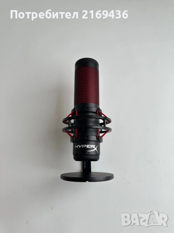 микрофон HyperX Quadcast 2 + подарък стойка, снимка 2 - Микрофони - 52789052