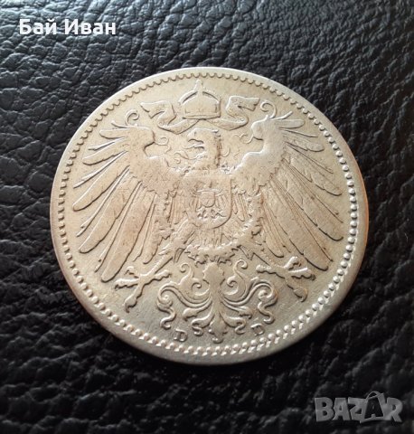 Стара сребърна монета 1892 г. буква D  Германия -уникат,много малък тираж + КУРИОЗ /липсващи букви/, снимка 9 - Нумизматика и бонистика - 33885713