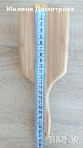 Оригинална бамбукова четка Olivia Garden, снимка 6 - Продукти за коса - 50786415
