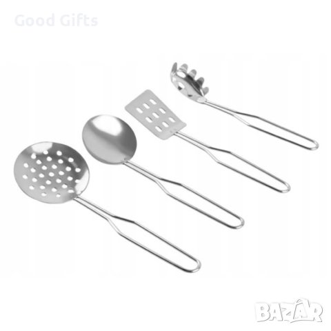 Комплект Детски реалистични готварски съдове, Метални, снимка 5 - Други - 42876226