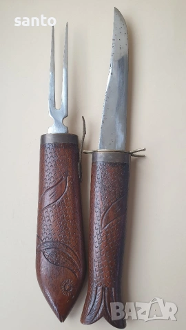 Винтиж комплект за барбекю 