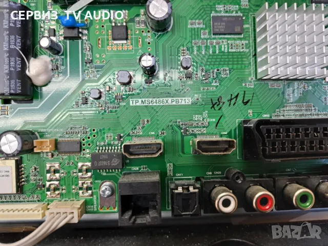 Main board TP.MS6486X.PB713,TV SHARP 40BG5K, снимка 3 - Части и Платки - 48988671
