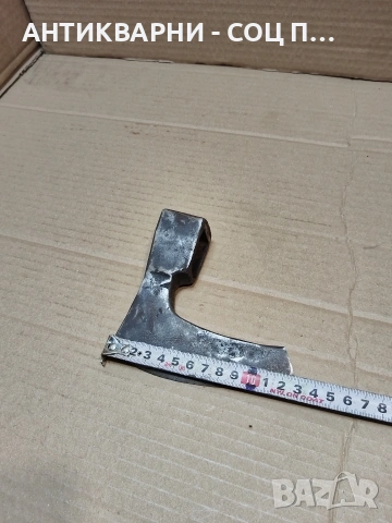 Соц Стара Малка Ръчно Кована Брадвичка Брадва 0.500кг. НОМЕР 769., снимка 9 - Антикварни и старинни предмети - 53938919