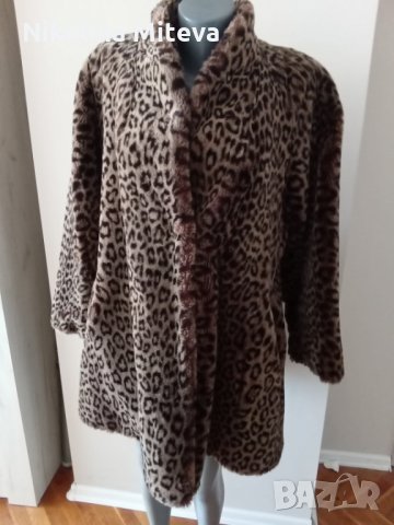 Дамско еко палто