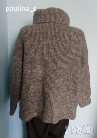 Уникално палто от 100% вълна / голям размер , снимка 8 - Палта, манта - 40117459