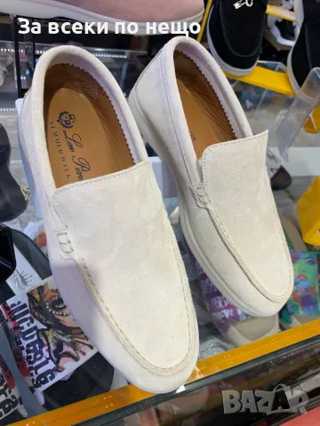 Loro Piana Дамски Обувки Естествен Велур - Налични Различни Цветове Код D2302, снимка 3 - Дамски ежедневни обувки - 49538561