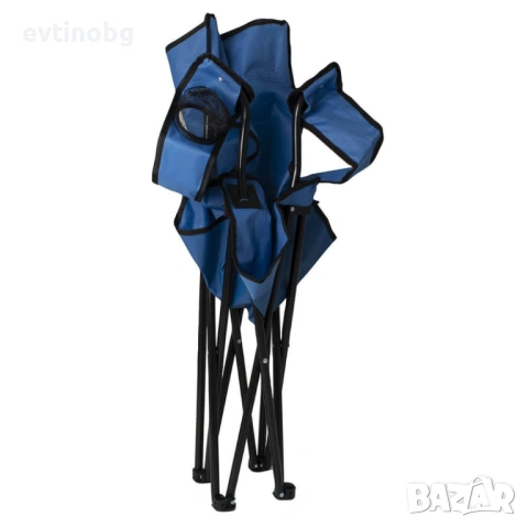 Сгъваем къмпинг стол Muhler  с подлакътник с място за чаша, снимка 4 - Къмпинг мебели - 53900561