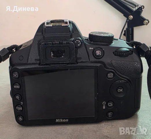 Фотоапарат Nikon D3200 , снимка 5 - Фотоапарати - 56452749