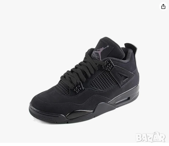 Air Jordan 4 “Black Cat” 2020 Retro номер 42 оригинални маратонки , снимка 10 - Маратонки - 50525159