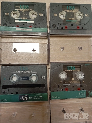 Хромни аудио касети Sony UX 60/90 UX-S 90 UCX-S 90 UX-S 90, снимка 2 - Аудио касети - 53248994
