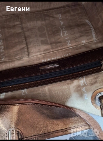 Дамска чанта Nannini, снимка 6 - Чанти - 54314509