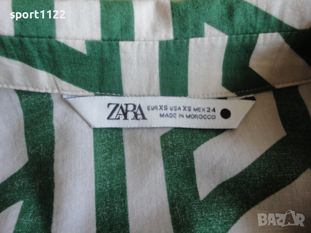 Zara/XS/рокля 100% памук, снимка 9 - Рокли - 54353013