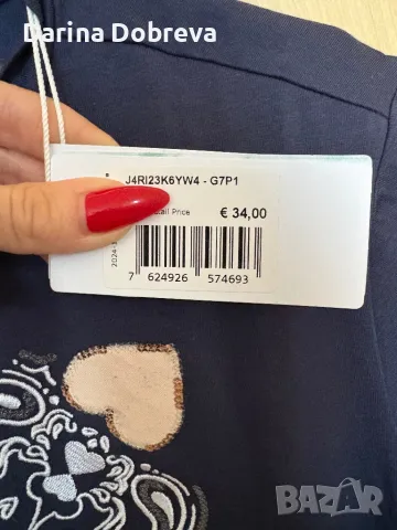 Нова дамска тениска на Guess с етикети , снимка 4 - Тениски - 49549118