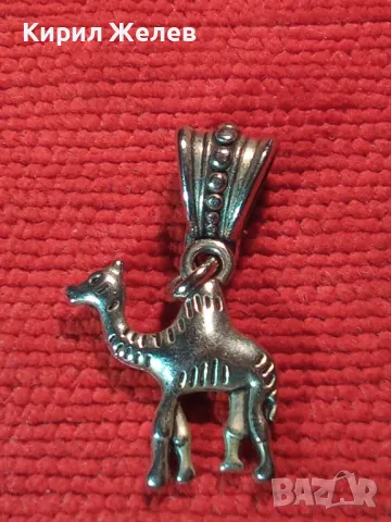 ФИГУРАЛЕН АРТ МЕДАЛЬОН - КАМИЛА ПОСРЕБРЕНА НЕРЪЖДАЕМА СТОМАНА ФИГУРКА МИНИАТЮРА 18929, снимка 7 - Колиета, медальони, синджири - 35641822