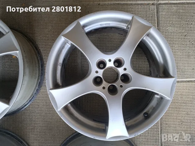 Джанти R17 5х100, снимка 4 - Гуми и джанти - 56059934