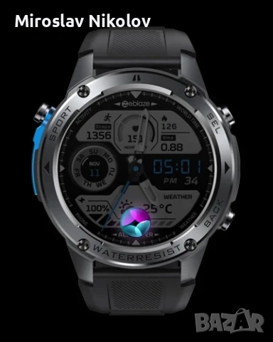 Zeblaze Stratos 2 Ultra - Смарт часовник / Smartwatch, снимка 4 - Мъжки - 54117110