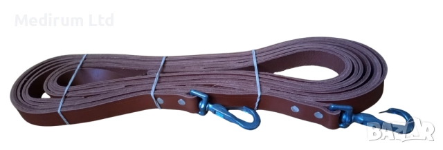 Поводи за кон естествена кожа различни дължини , снимка 3 - Коне - 52373056