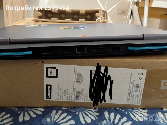 Lenovo LOQ RTX 4060/ intel i7-13620H Gaming, снимка 3 - Лаптопи за игри - 52157648