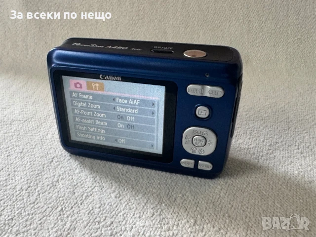 Цифров фотоапарат Canon PowerShot A480 , 10 MP , Canon A480, снимка 9 - Фотоапарати - 51127442