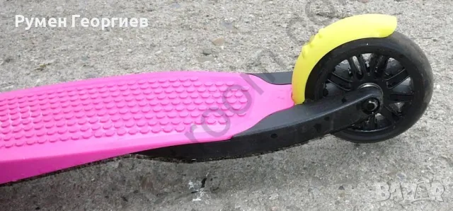 Употребявана детска тротинетка Oxelo B1 – розова, снимка 4 - Детски велосипеди, триколки и коли - 50027059