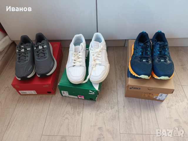 Продавам Puma, ASICS и Lonsdale нови маратонки от Англия, снимка 5 - Маратонки - 52712114