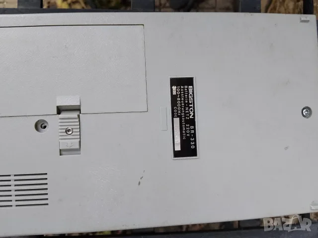 Радиокасетофон Bigston BR-330 (Произведен в Япония), снимка 4 - Радиокасетофони, транзистори - 55781342