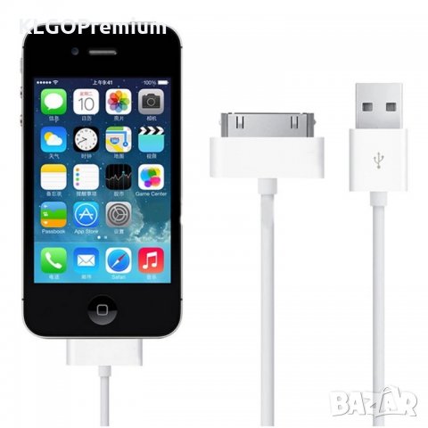 Кабел за iPhone 2 3G 3GS 4 4S iPad 1 2 3  iPod зарядно 2G USB, снимка 4 - Аксесоари за Apple - 34471343
