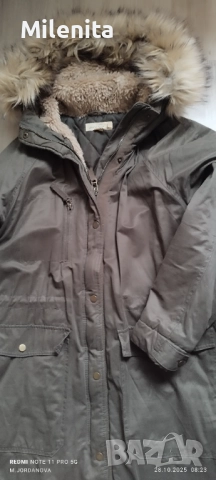 Черен петък!!!Дамска дълга зимна парка Н&М , снимка 2 - Якета - 52209875